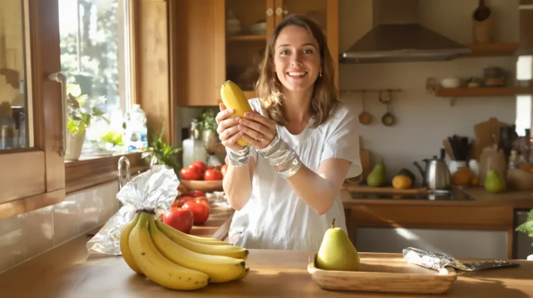 « Elles ne noircissent plus » : mon astuce toute simple pour garder vos bananes bien fraîches très longtemps « Elles ne noircissent plus » : mon astuce toute simple pour garder vos bananes bien fraîches très longtemps