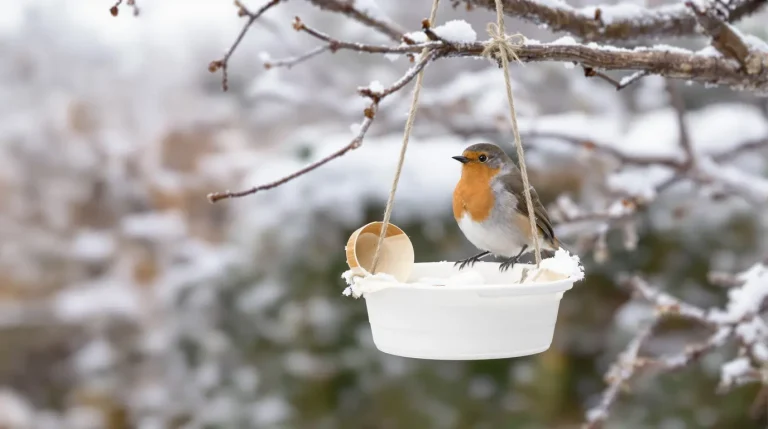 Arrêtez de jeter ce petit pot en plastique : il devient la mangeoire préférée des oiseaux cet hiver Arrêtez de jeter ce petit pot en plastique : il devient la mangeoire préférée des oiseaux cet hiver