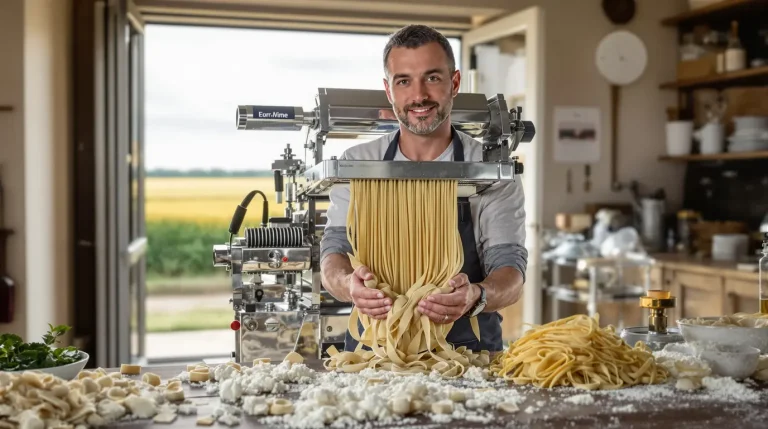Avec la farine de son frère, il lance des pâtes artisanales dans le Perche : voici pourquoi
