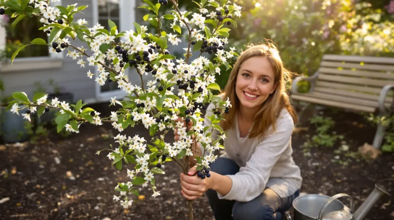 Jardin : ce petit arbre 3-en-1 méconnu donne fleurs, ombre et baies comestibles si vous le plantez maintenant Jardin : ce petit arbre 3-en-1 méconnu donne fleurs, ombre et baies comestibles si vous le plantez maintenant