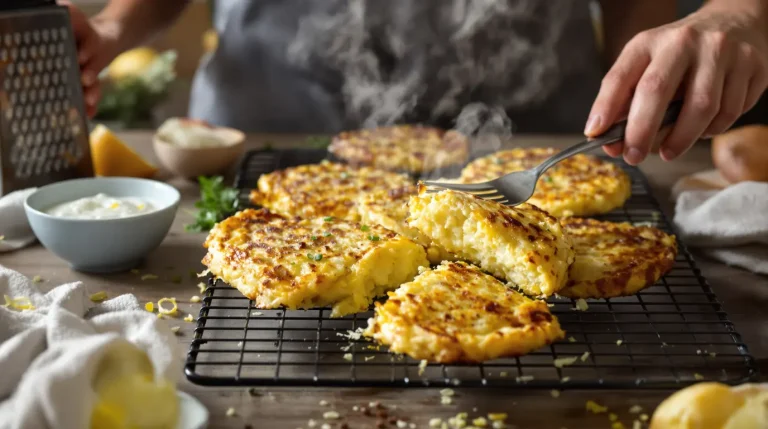 Je les prépare en 10 minutes : mes galettes de pommes de terre crousti-dorées au four, légères et bien meilleures que des frites