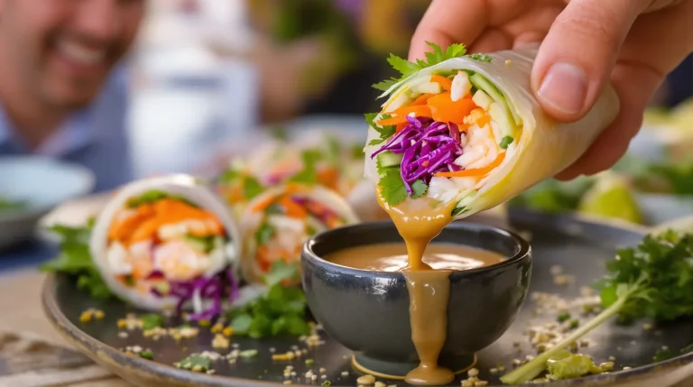 Mes rouleaux de printemps impressionnent à l’apéro : tout se joue dans cette sauce prête en 5 minutes Mes rouleaux de printemps impressionnent à l’apéro : tout se joue dans cette sauce prête en 5 minutes