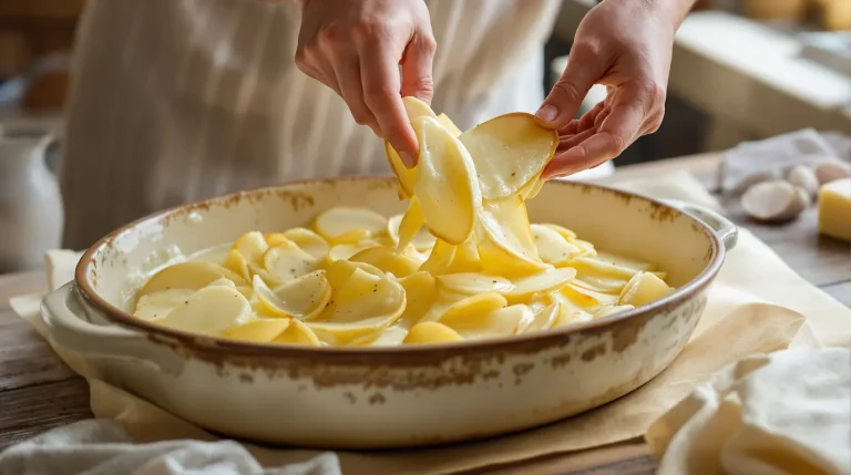 Pas besoin de noyer le gratin dauphinois dans la crème : il devient fondant avec le bon geste Pas besoin de noyer le gratin dauphinois dans la crème : il devient fondant avec le bon geste