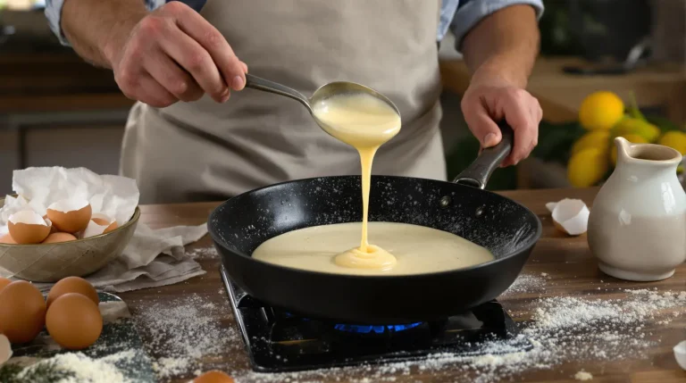 Un crêpier breton partage enfin sa vraie recette de pâte à crêpes, fluide, simple et fidèle
