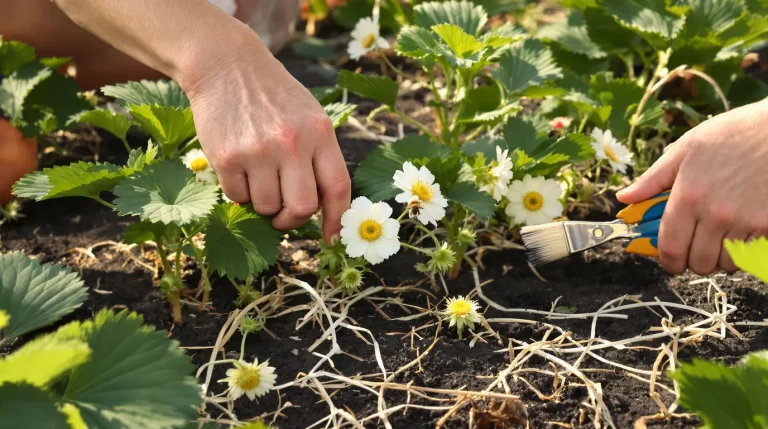 Vos fraisiers fleurissent mais ne donnent rien ? Ce qui bloque les fraises se corrige encore Vos fraisiers fleurissent mais ne donnent rien ? Ce qui bloque les fraises se corrige encore