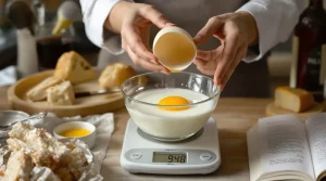 combien pèse un blanc d oeuf
