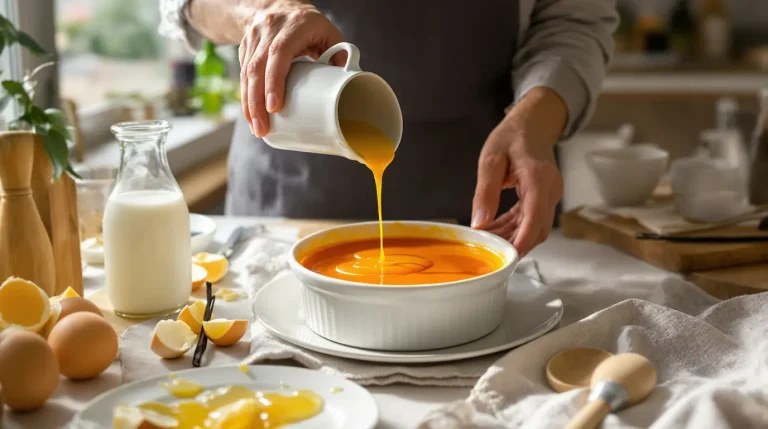 Recette flan aux œufs de nos grand-mère, secret fondant recette flan aux œufs de nos grand-mère