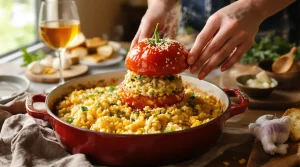 tomates farcies recette de grand-mère avec riz