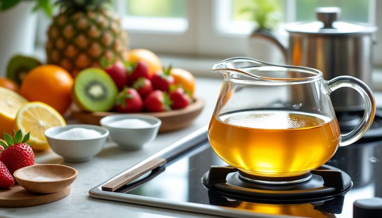 Comment préparer un sirop de salade de fruit maison facilement apprenez à préparer facilement un délicieux sirop maison pour salade de fruits avec notre recette simple et rapide. parfait pour sublimer vos desserts fruités !