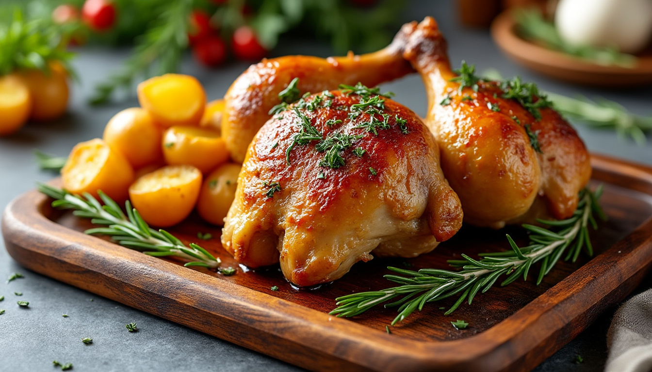 Cuisses de pintade au four : recettes savoureuses et conseils de cuisson découvrez nos recettes savoureuses pour cuisiner des cuisses de pintade au four, accompagnées de conseils pratiques pour une cuisson parfaite et un plat délicieux.
