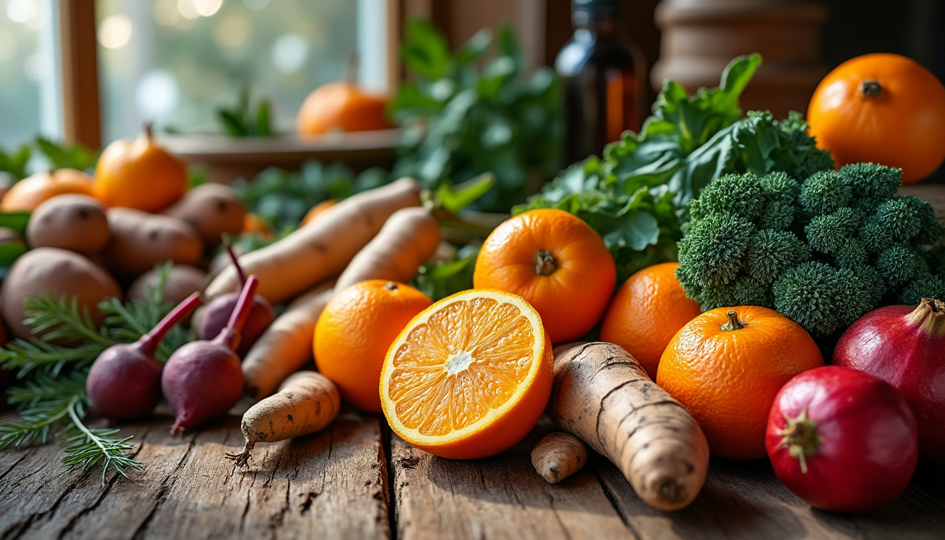 Faire le plein de fruits et légumes en hiver : bienfaits et astuces découvrez comment faire le plein de fruits et légumes en hiver pour profiter de leurs bienfaits sur votre santé, avec des astuces pratiques pour bien les choisir et les conserver.