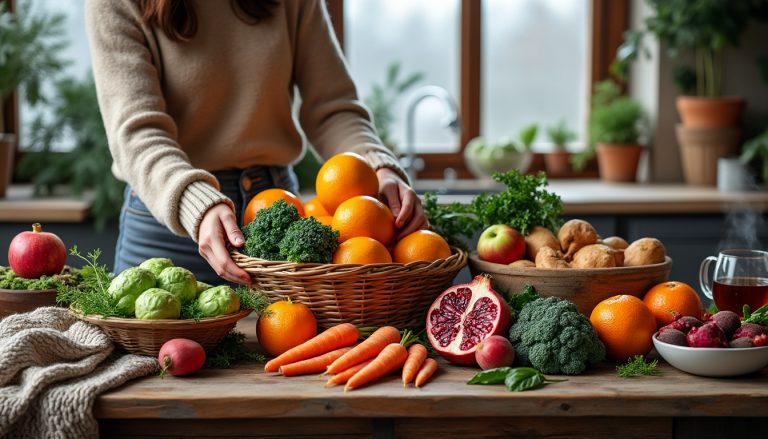Faire le plein de fruits et légumes en hiver : bienfaits et astuces découvrez les bienfaits des fruits et légumes en hiver et nos astuces pour en faire le plein malgré la saison froide, pour une alimentation saine et vitaminée toute l'année.