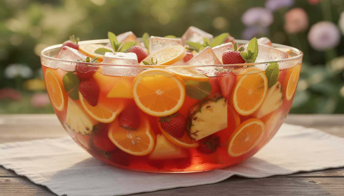 Recette de punch sans alcool simple et rafraîchissante pour 30 personnes découvrez une recette simple et rafraîchissante de punch sans alcool, idéale pour régaler 30 personnes lors de vos événements.