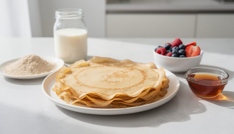 Recette facile de crêpe sans œuf ni beurre pour un petit-déjeuner léger découvrez une recette facile de crêpe sans œuf ni beurre, parfaite pour un petit-déjeuner léger, sain et savoureux. facile à préparer et idéale pour tous les goûts.