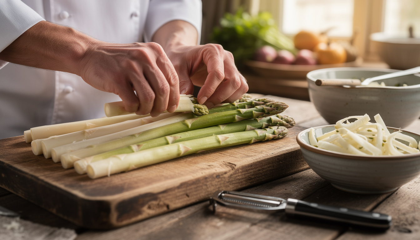 Temps de cuisson des asperges : guide pratique pour des asperges parfaitement cuites découvrez notre guide pratique pour maîtriser le temps de cuisson des asperges et déguster des asperges parfaitement cuites, tendres et savoureuses à chaque fois.