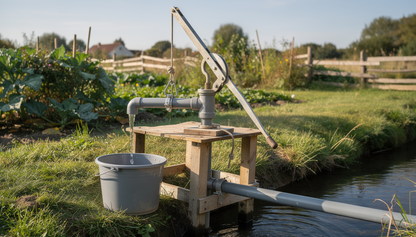 Comment fabriquer une pompe à eau sans électricité facilement découvrez comment fabriquer facilement une pompe à eau sans électricité grâce à notre guide simple et pratique, idéal pour les projets écologiques et autonomes.