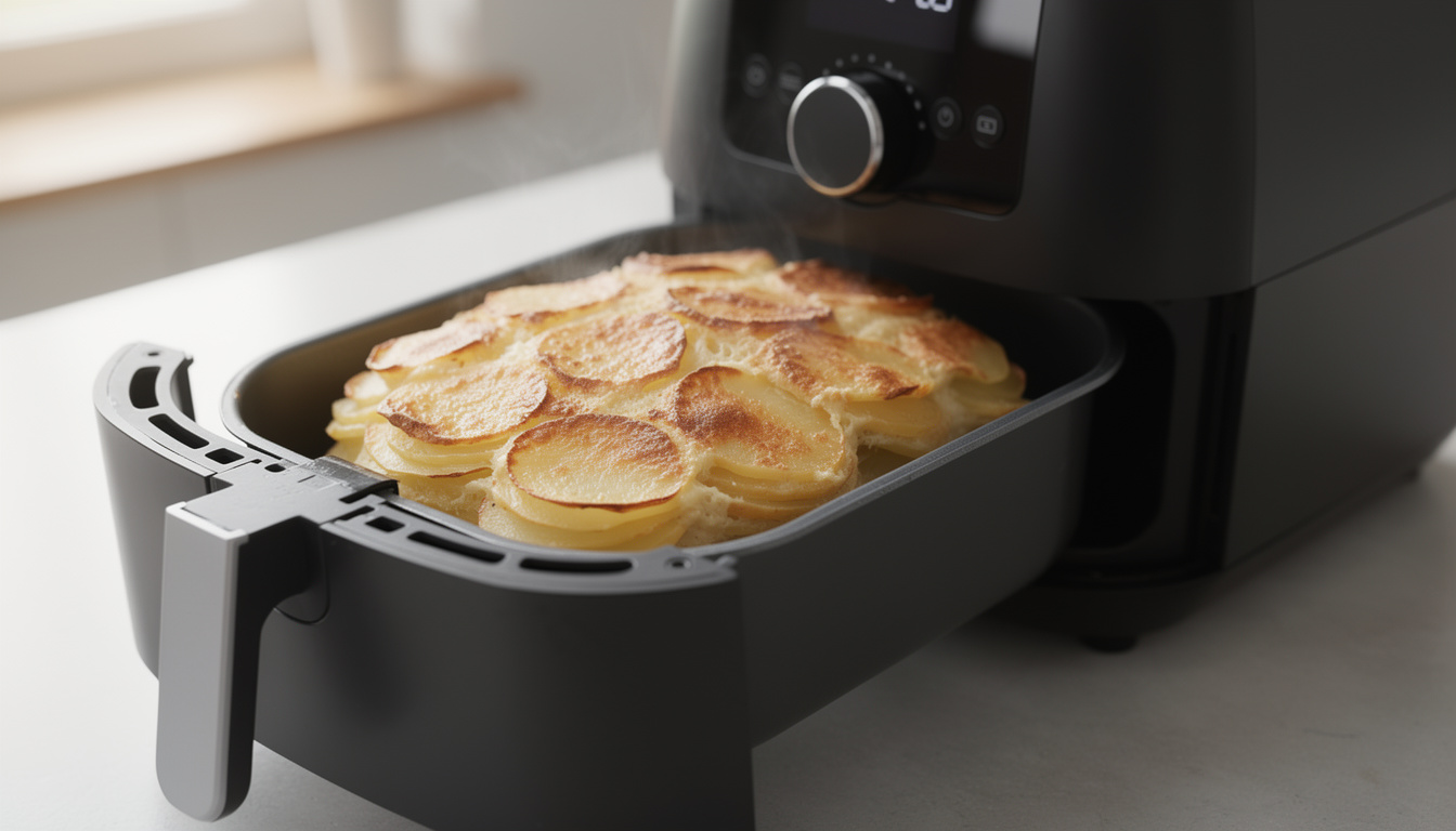 Comment réchauffer un gratin dauphinois dans une air fryer sans le dessécher découvrez comment réchauffer un gratin dauphinois dans une air fryer sans le dessécher grâce à nos astuces simples et efficaces pour conserver toute sa saveur et sa texture.