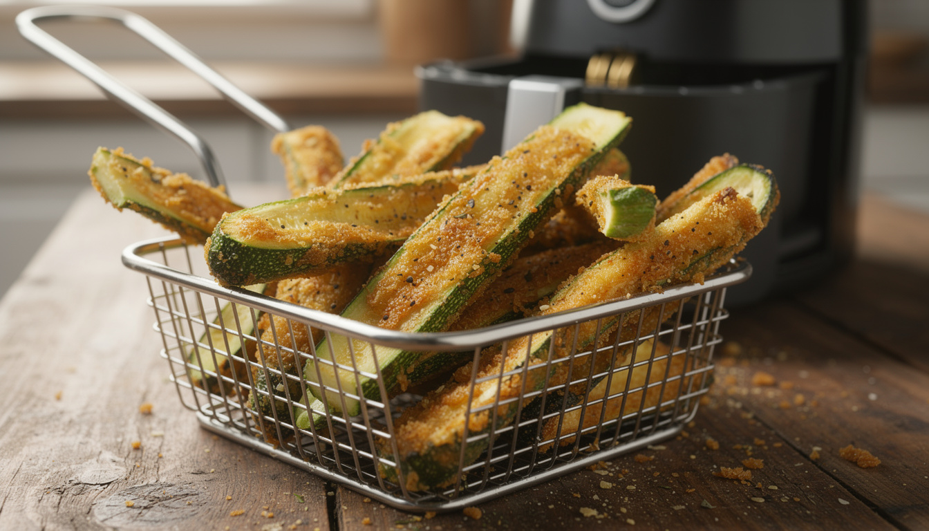 Recette facile de frite de courgette à la friteuse pour un snack sain découvrez une recette simple et rapide de frites de courgette à la friteuse pour un snack sain et gourmand, parfait pour toute la famille.